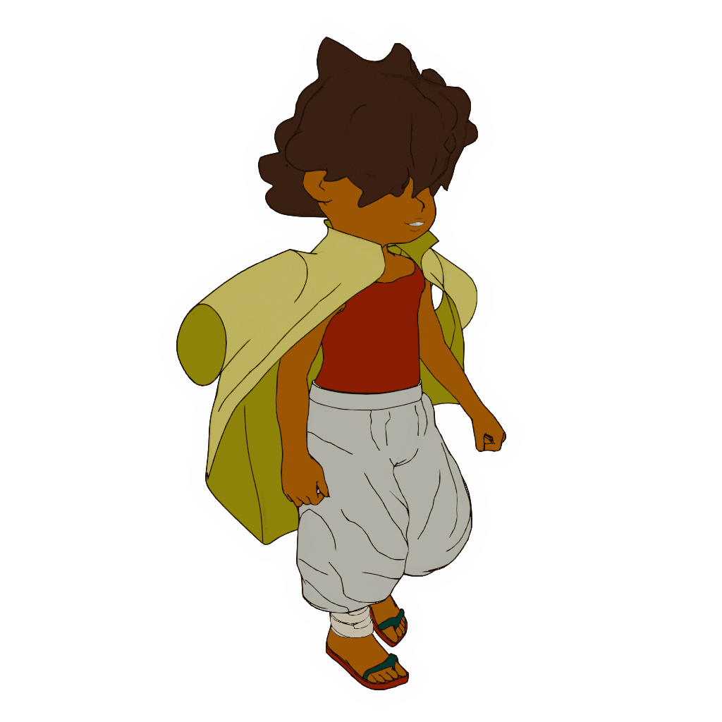 Rongu walking gif